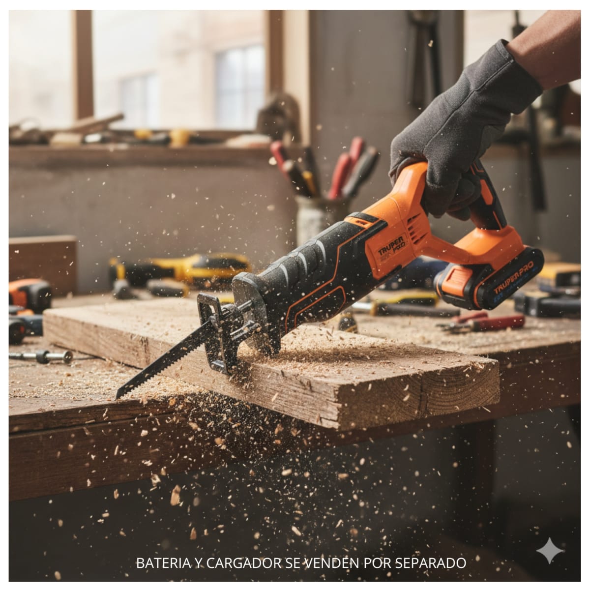 Sierra Sable 20V (Solo cabezal) Truper3