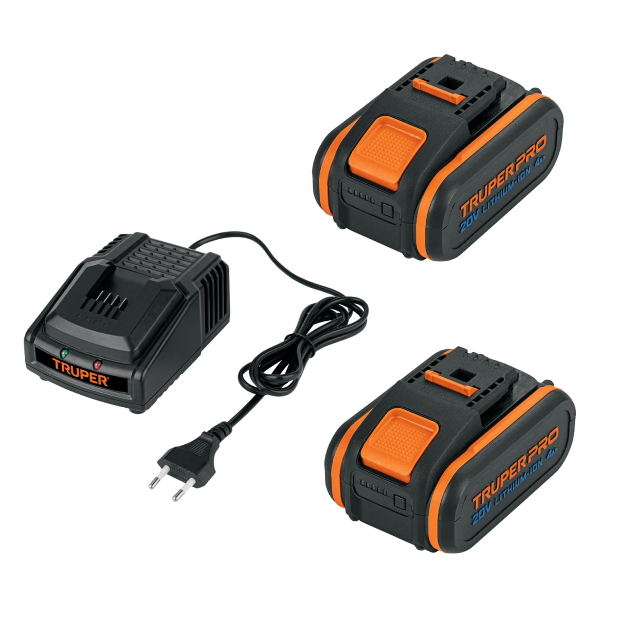 Rotomartillo SDS Plus 20V +2 Baterias 4 Ah+ Cargador Truper4
