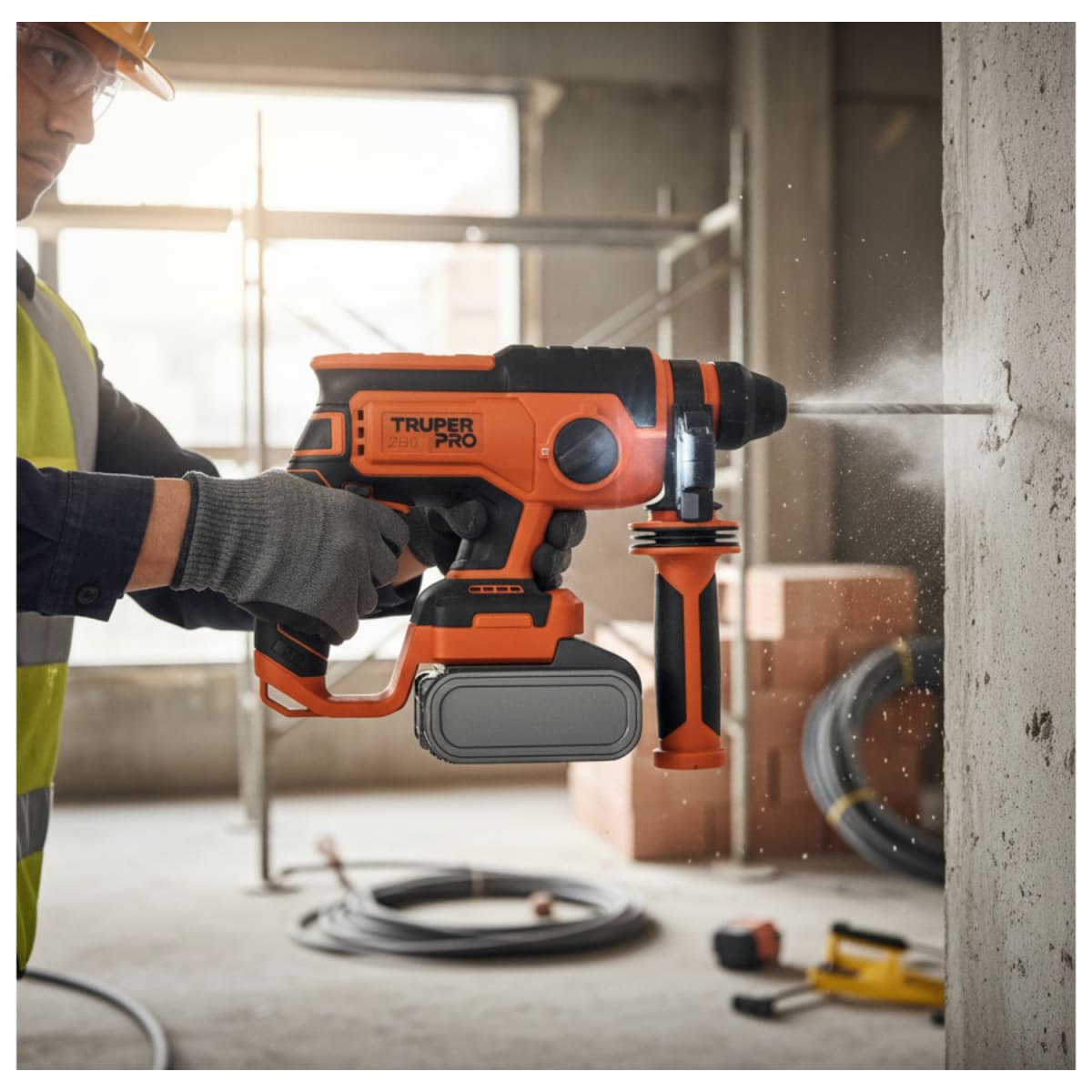 Rotomartillo SDS Plus 20V (Solo cabezal) Truper3