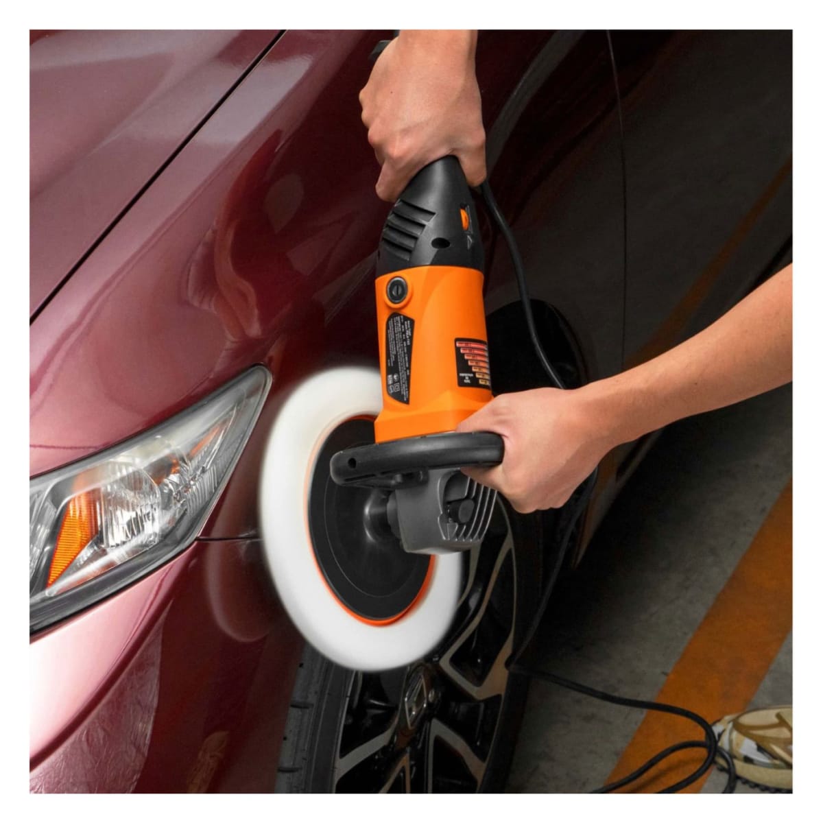 Hidrolavadora 1800 psi + pulidora 1200w Truper9