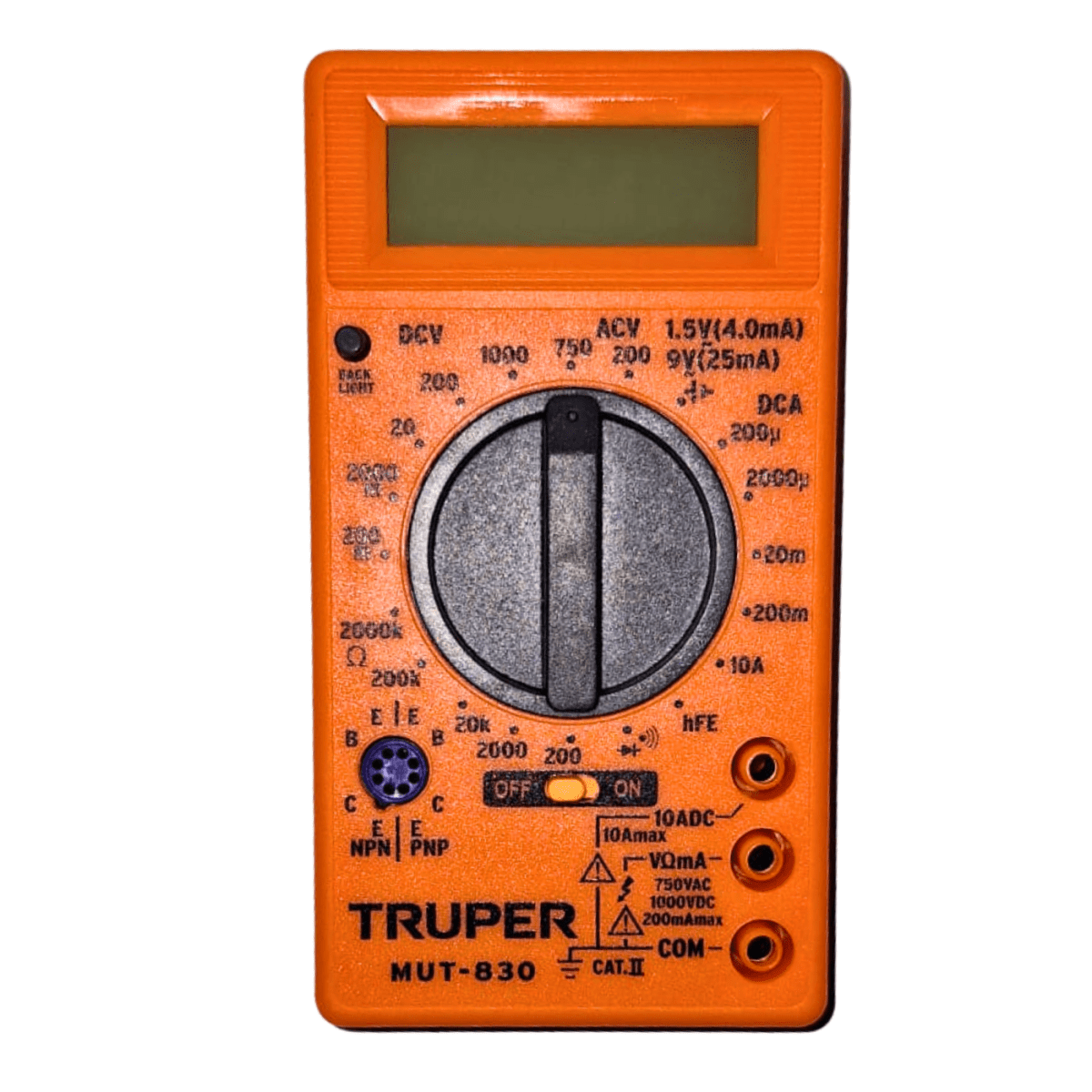 Multimetro Digital Multitester Truper3