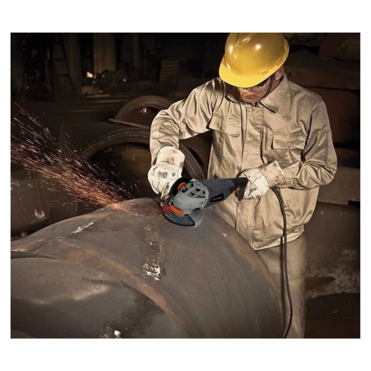 Amoladora angular 4 ½ 1010w Industrial Truper4