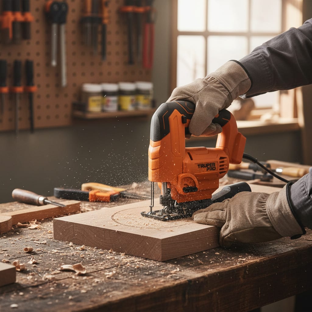 Ruteadora + S. Sable+ Caladora + Atornillador Impacto Truper3