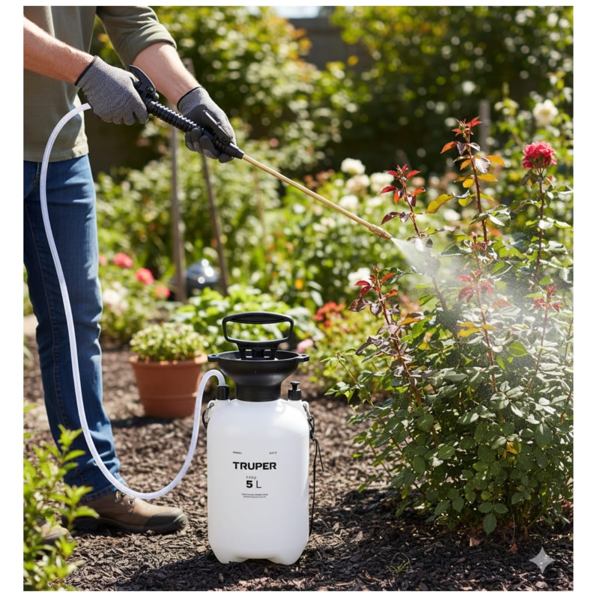 Fumigador jardinero de 5 Litros Truper4