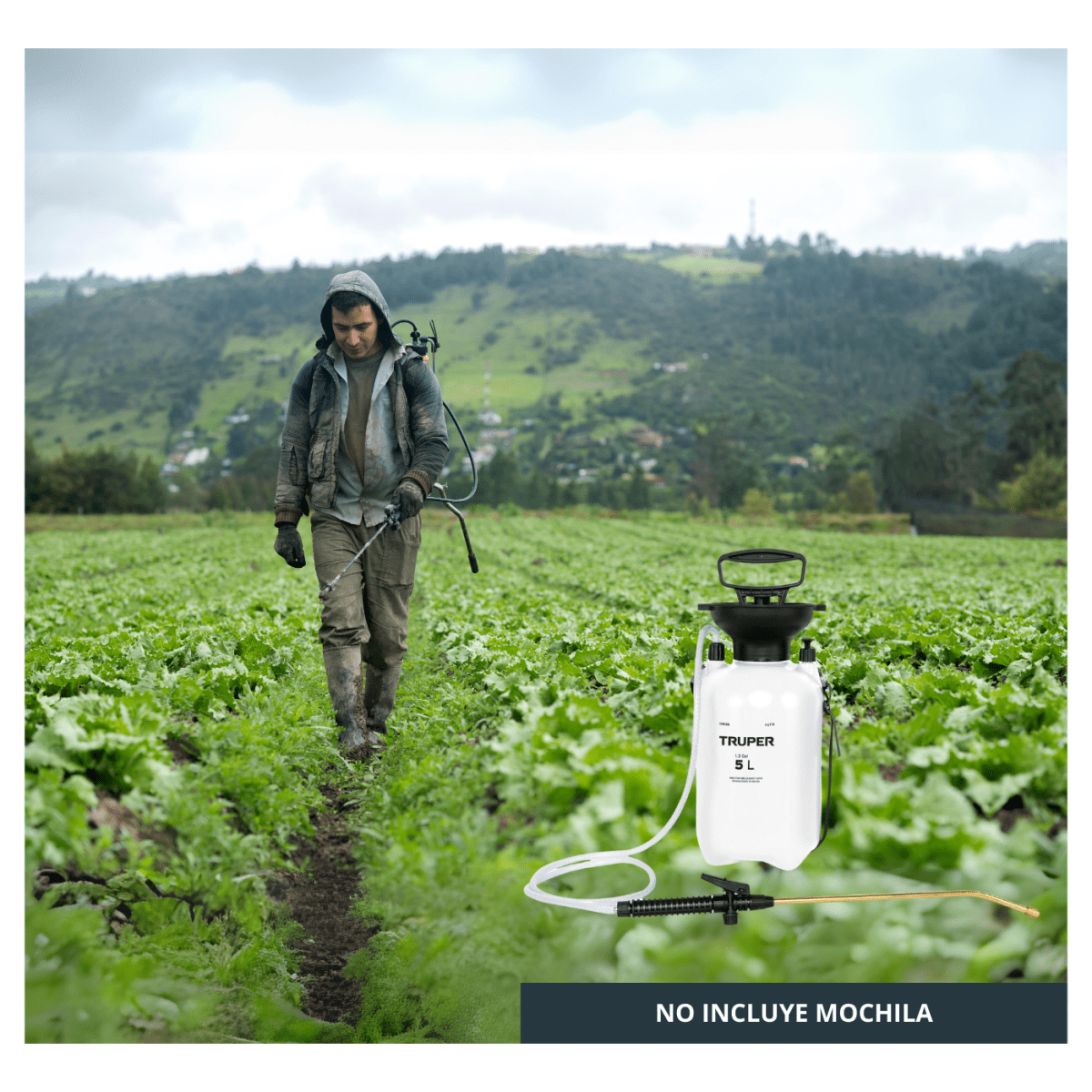 Fumigador jardinero de 5 Litros Truper3
