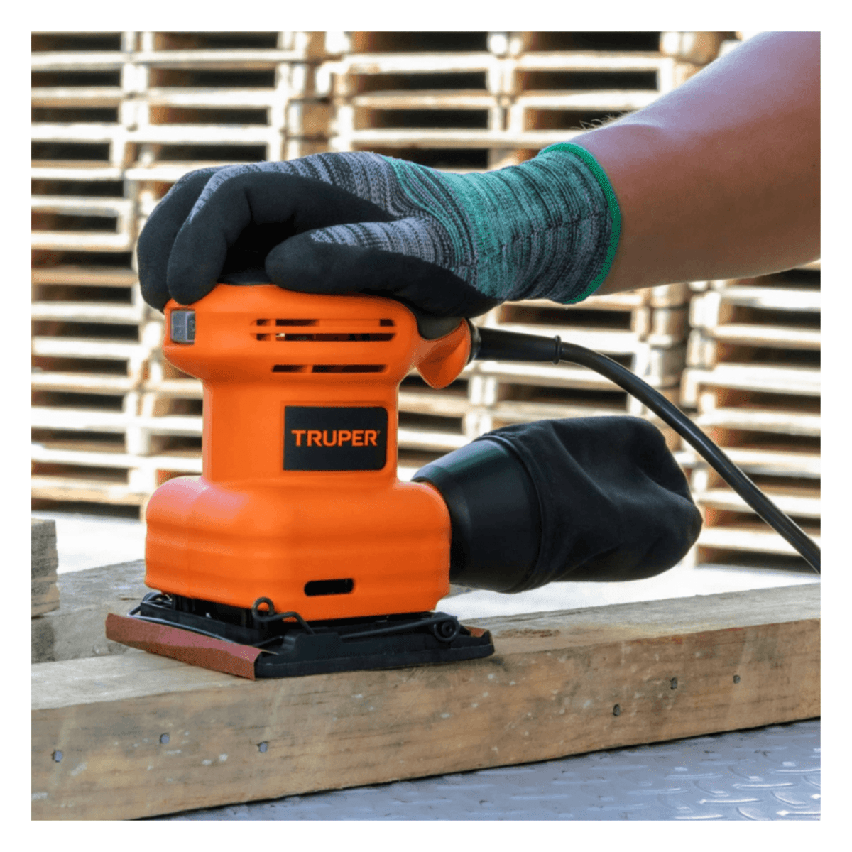 Combo sierra circular 1500w + caladora 750w  + lijadora orbital 5