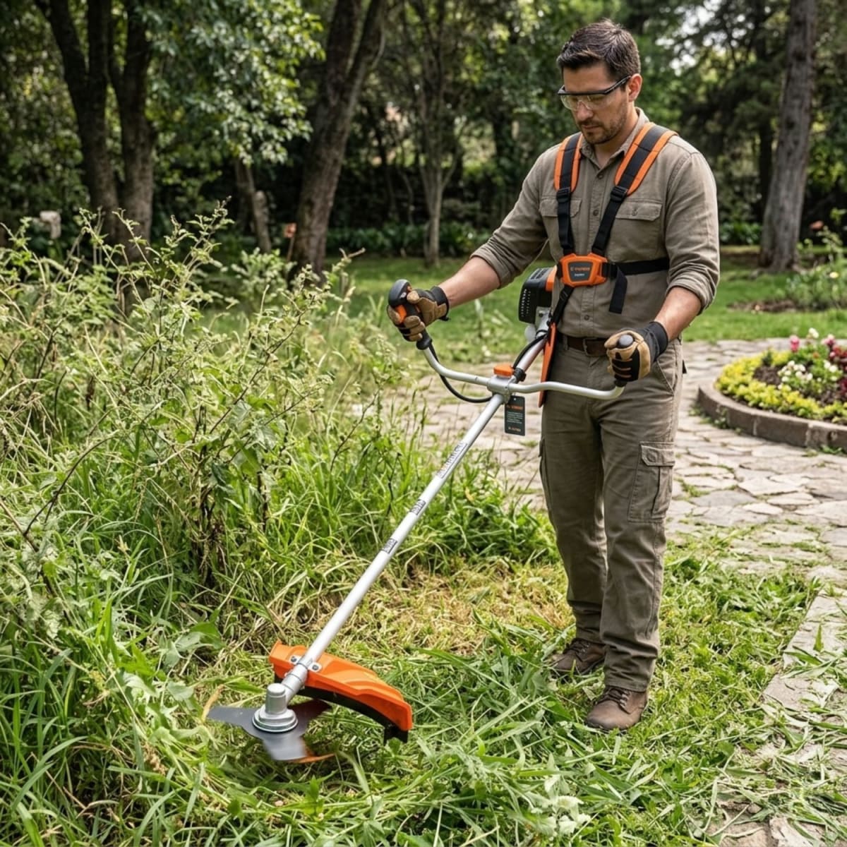 Motoguadaña/Desmalezadora a gasolina 52cc 2HP Truper3