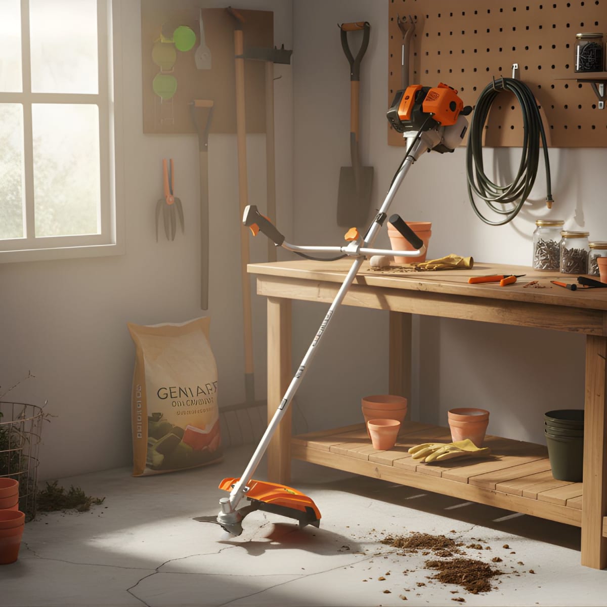 Motoguadaña/Desmalezadora a gasolina 52cc 2HP Truper2