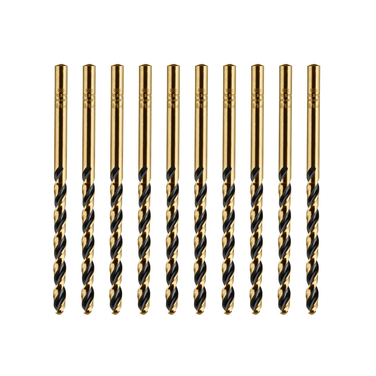 Juego de brocas 4.5mm 11/64