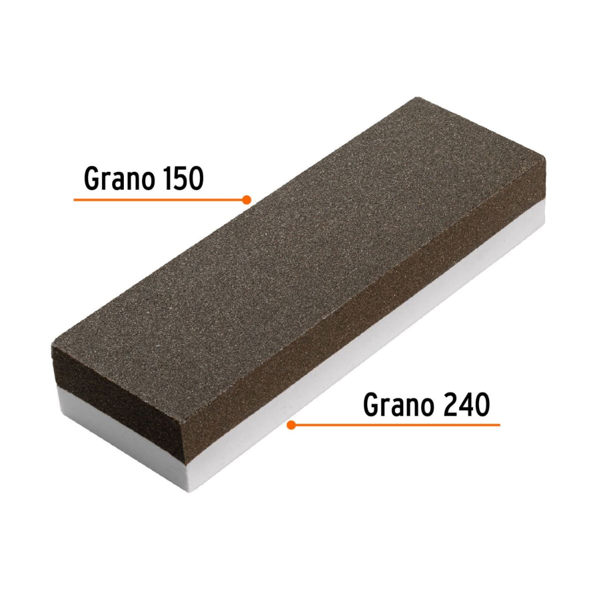 Piedra para asentar 150 mm. doble grano 150 y 240 Truper3