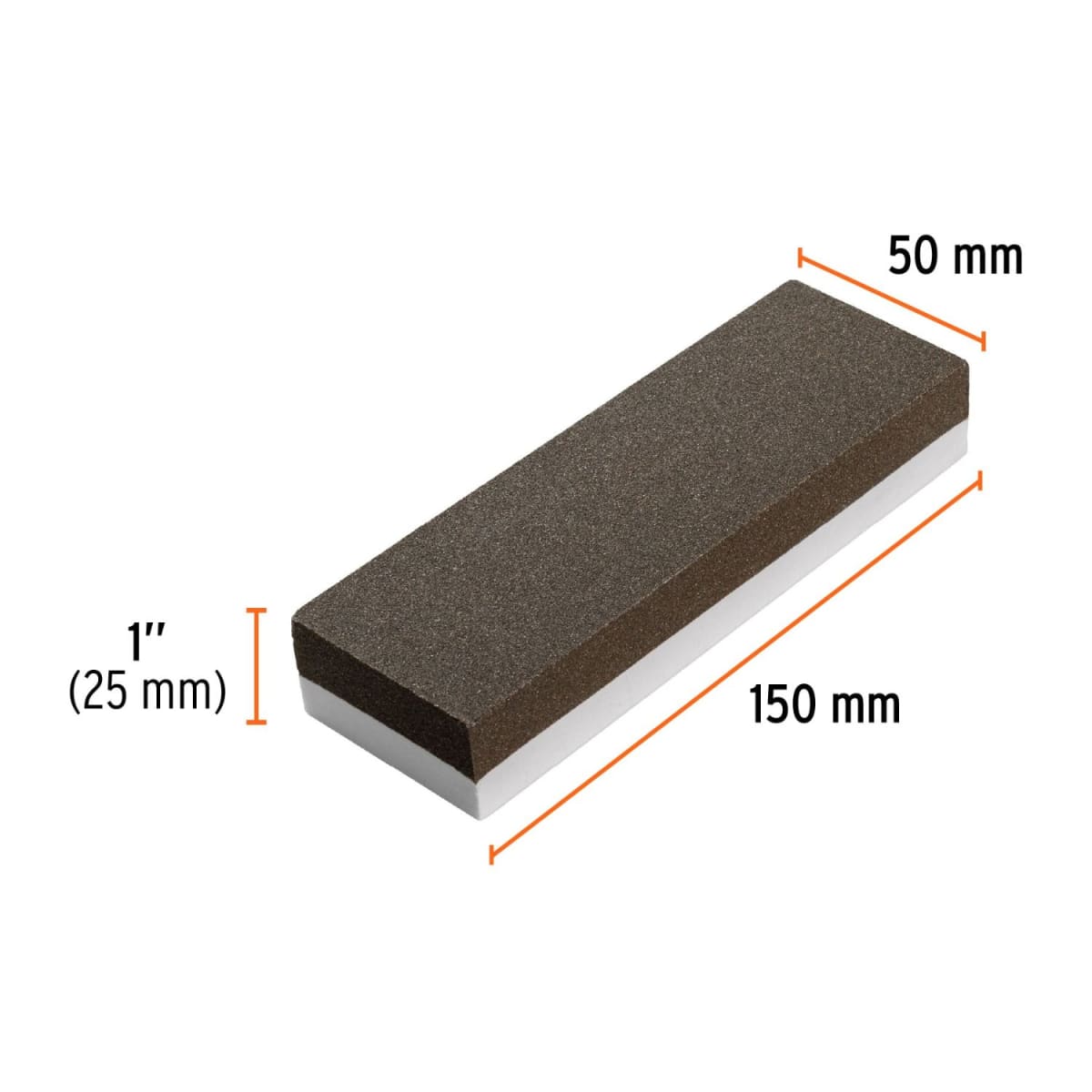 Piedra para asentar 150 mm. doble grano 150 y 240 Truper2