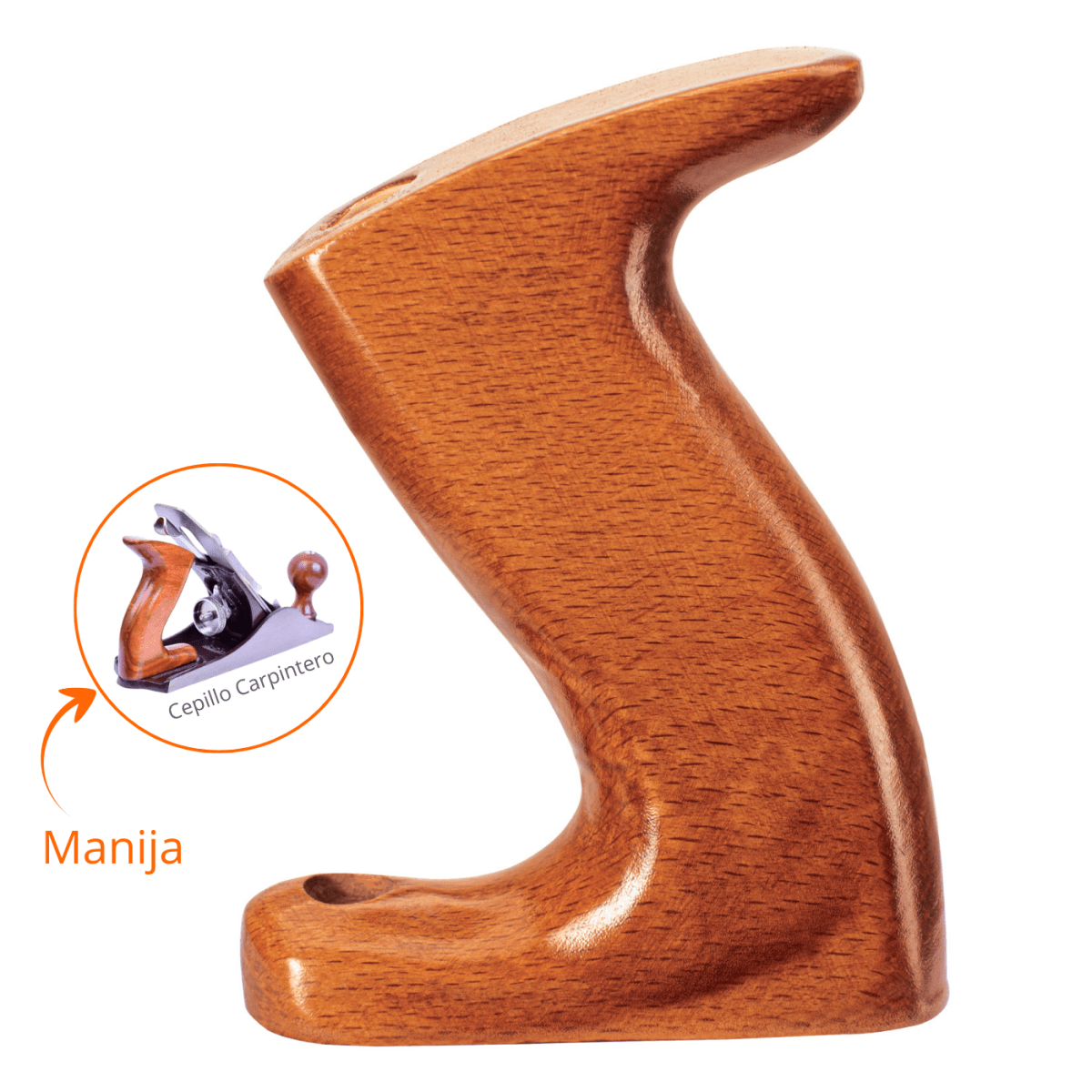 Manija de repuesto para garlopas, Truper1