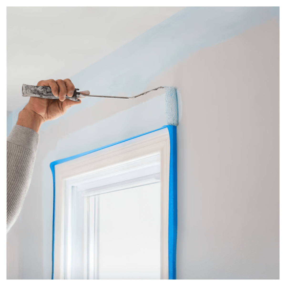 Cinta masking azul para pintor 50m de 2