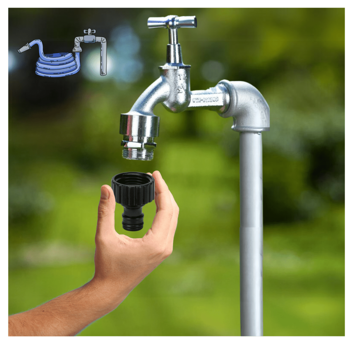 Conectores de ABS sistema Click hembra Truper3