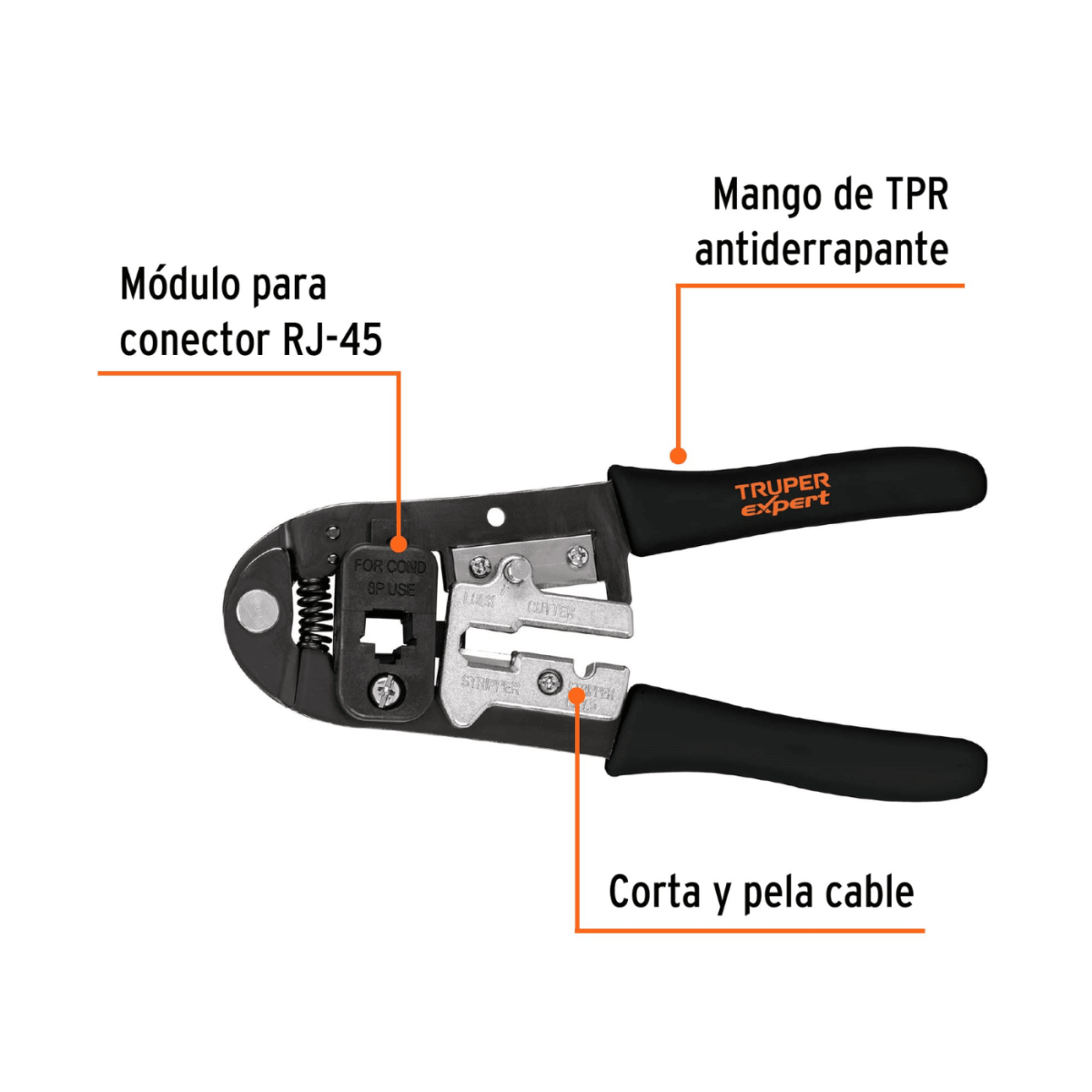 Alicate ponchadora 8