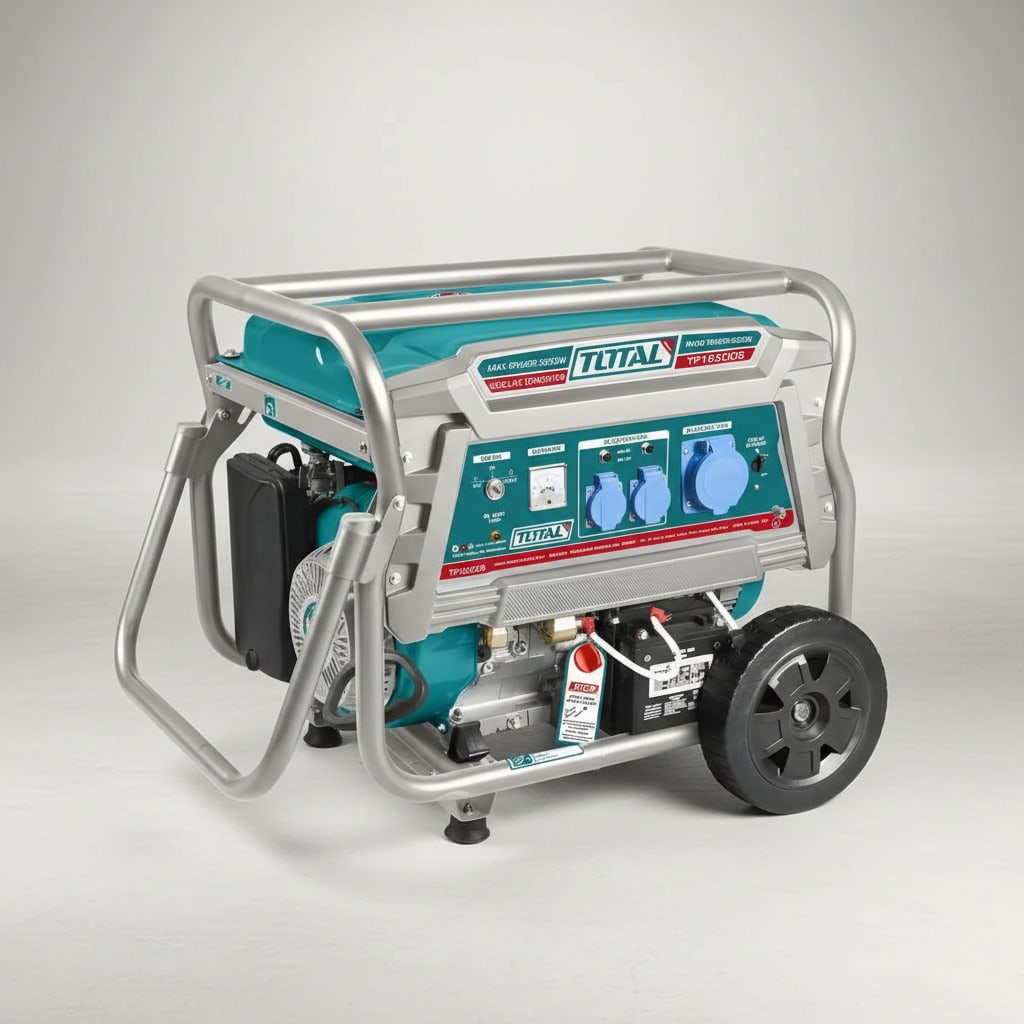 Generador gasolinero 6500w con arrancador eléctrico industrial Total2