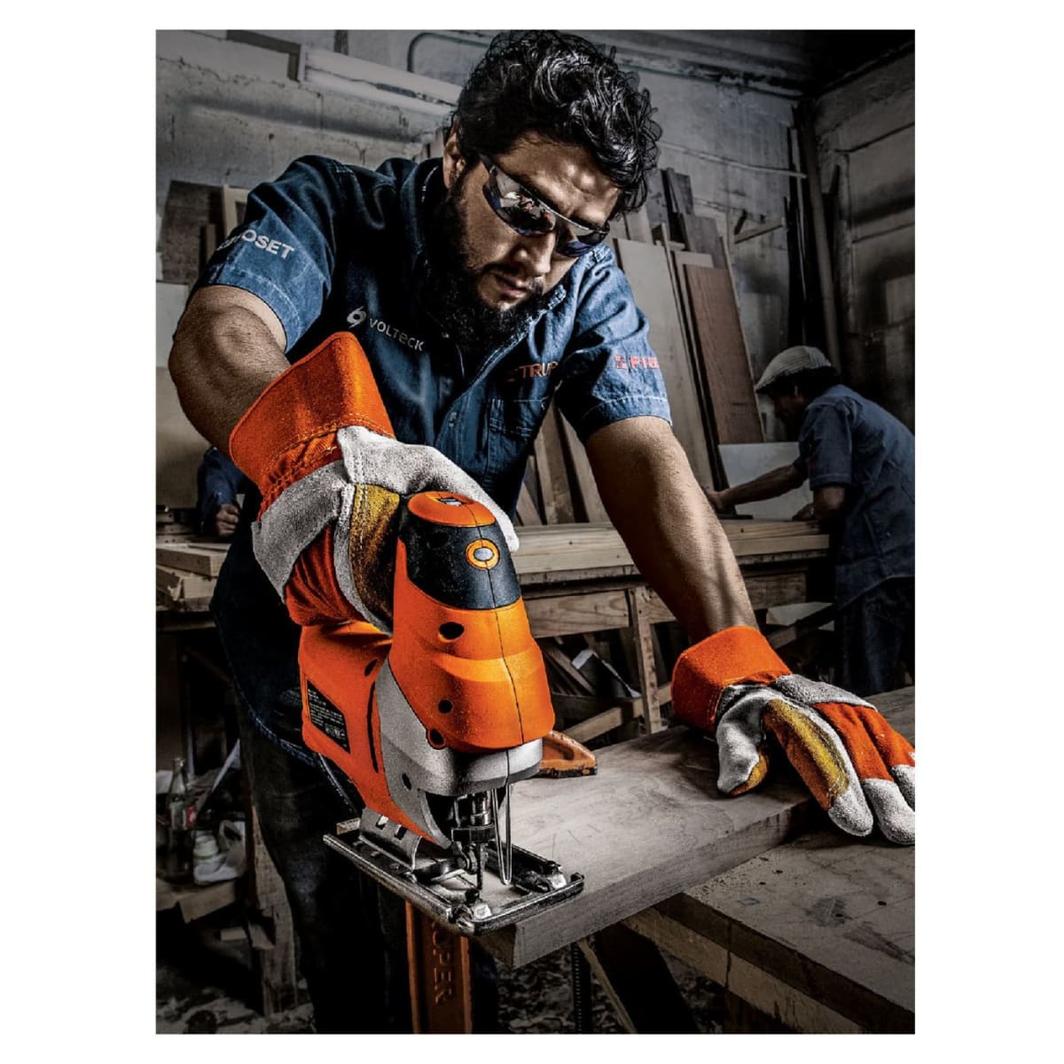 Combo de Caladora 750w + Juego de 16 Seguetas Truper6