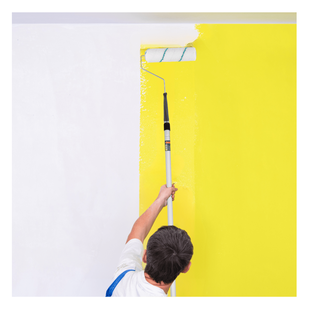 Kit pintor rodillo para pintar + extensión + repuestos Truper17