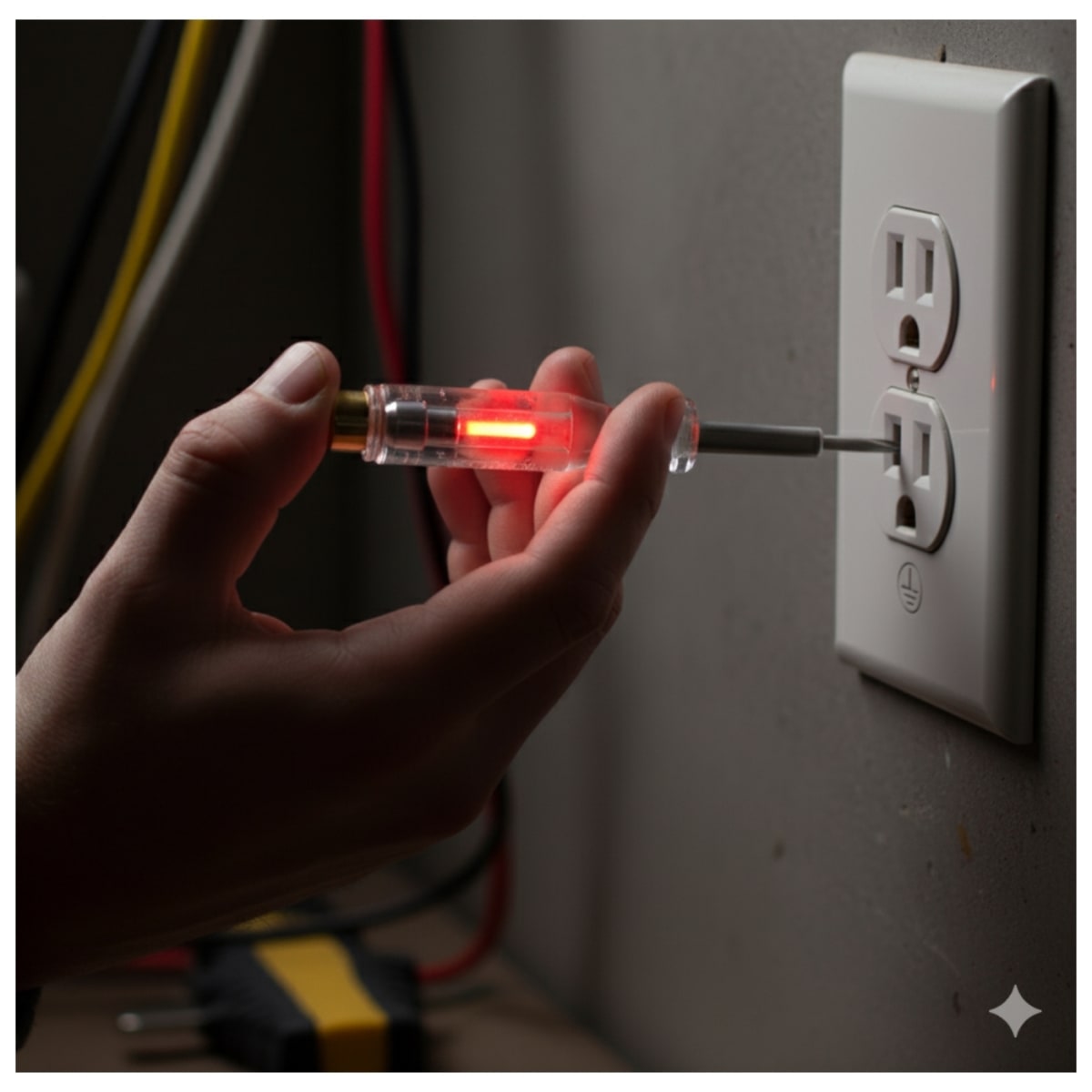 Probador piloto 14 cm de corriente Truper7