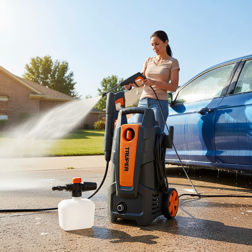 Hidrolavadora Electrica 1500 PSI 1400w Truper3