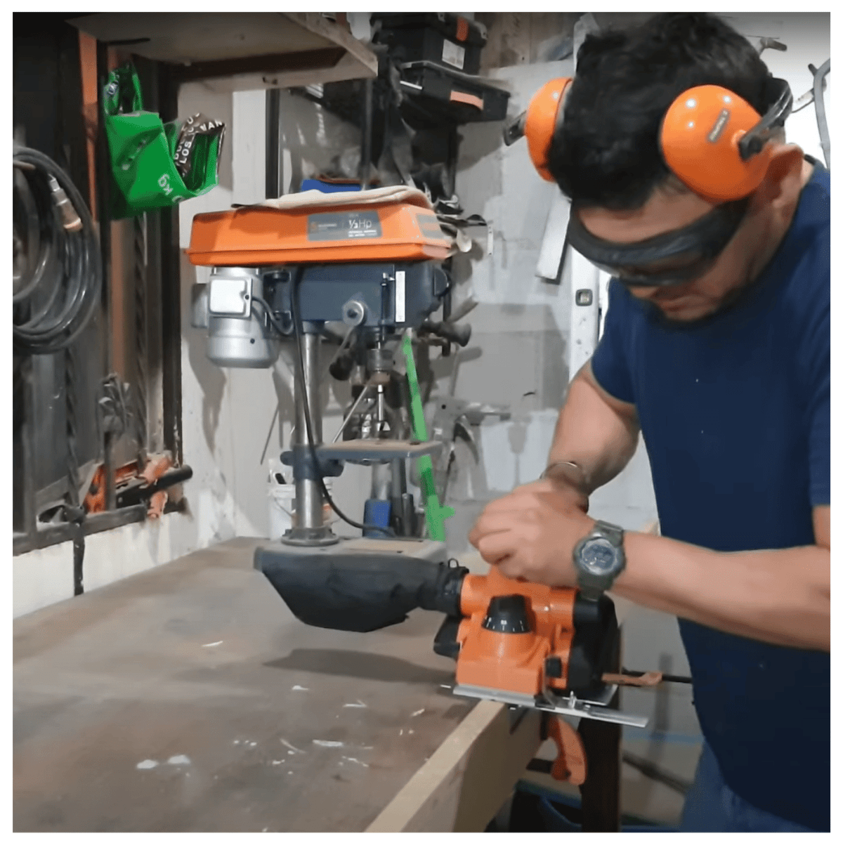 Cepillo Electrico Carpintero 850w Profesional Truper6