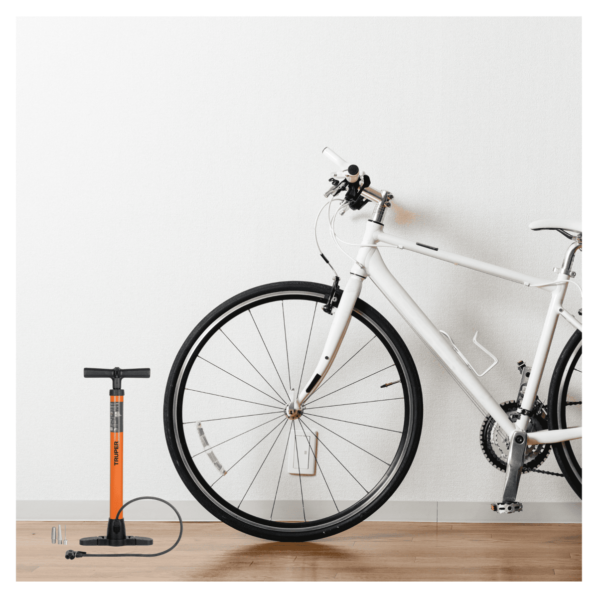 Inflador para bicicleta 100 psi truper9