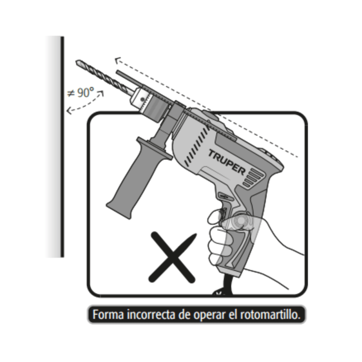 Taladro Percutor Profesional 1/2