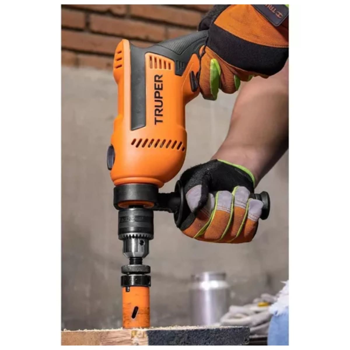 Hidrolavadora 1500 psi + Taladro percutor 600w Truper11