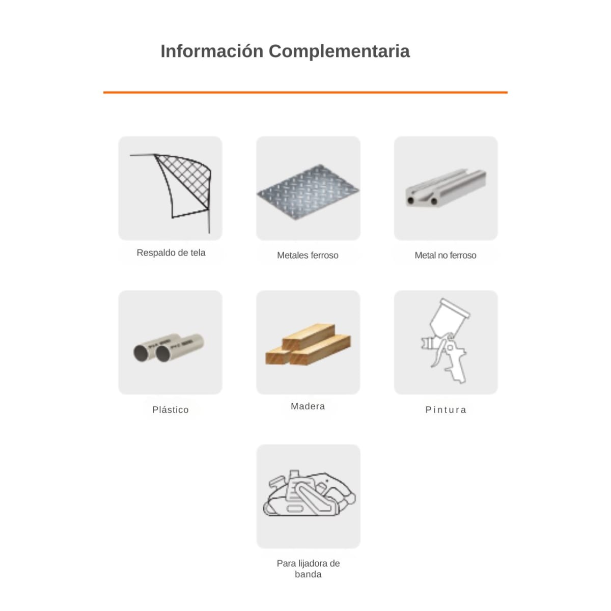 1 banda de lija 3 x 21´´ p/madera grano 100 Truper3