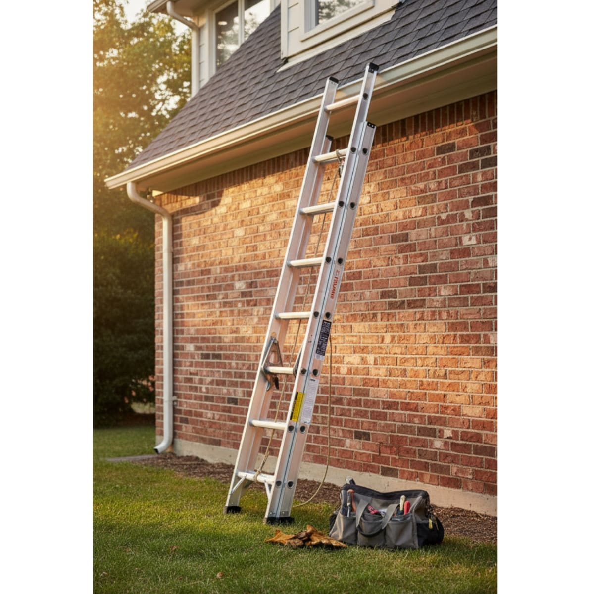 Escalera Telescópica 16 peldaños Soporta 150 Kg Truper2