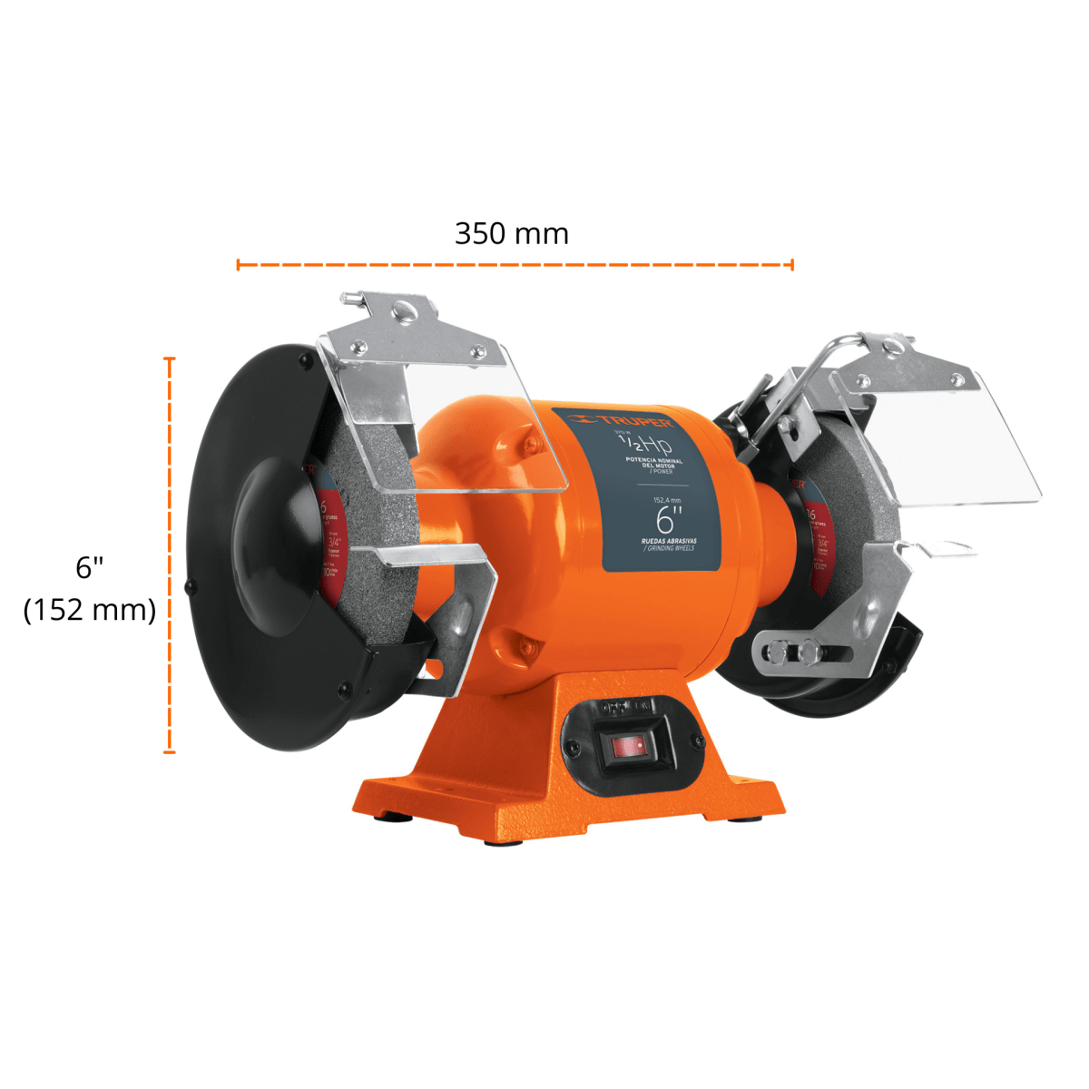 Esmeril amoladora de banco 6