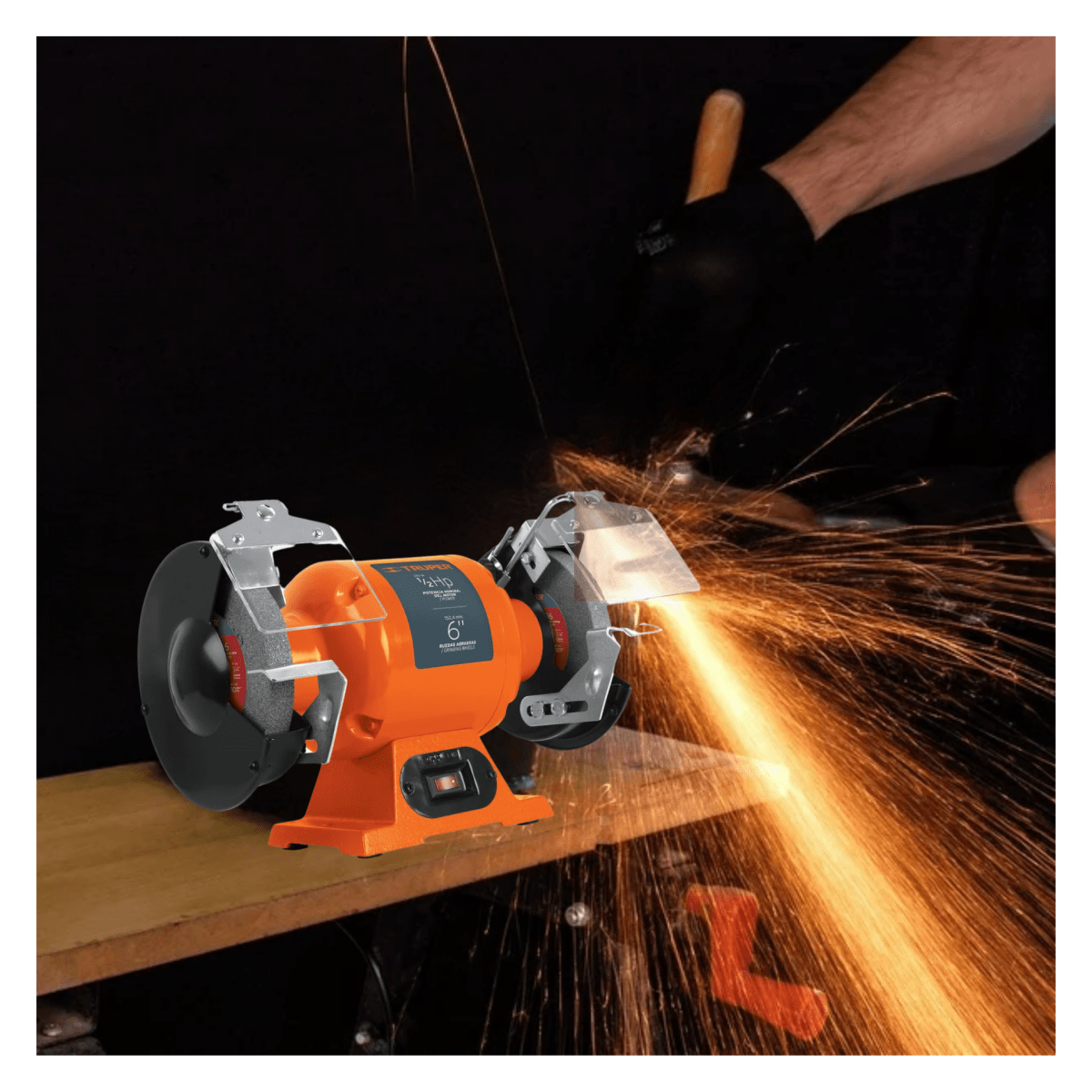 Esmeril amoladora de banco 6