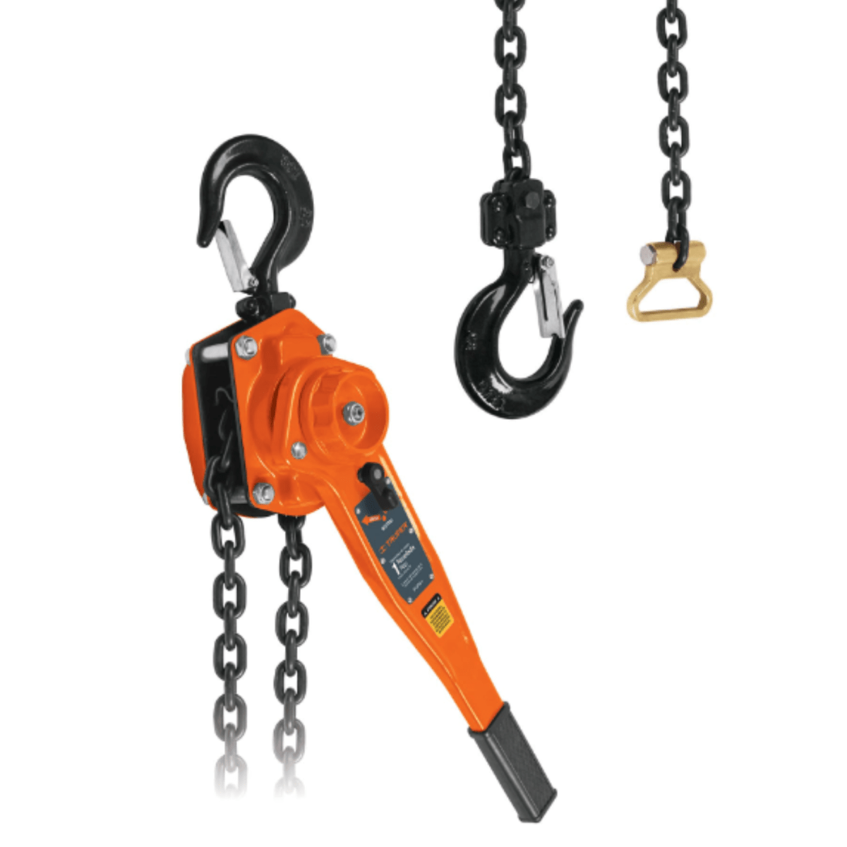 Tecle con ratchet de 1 tonelada truper1