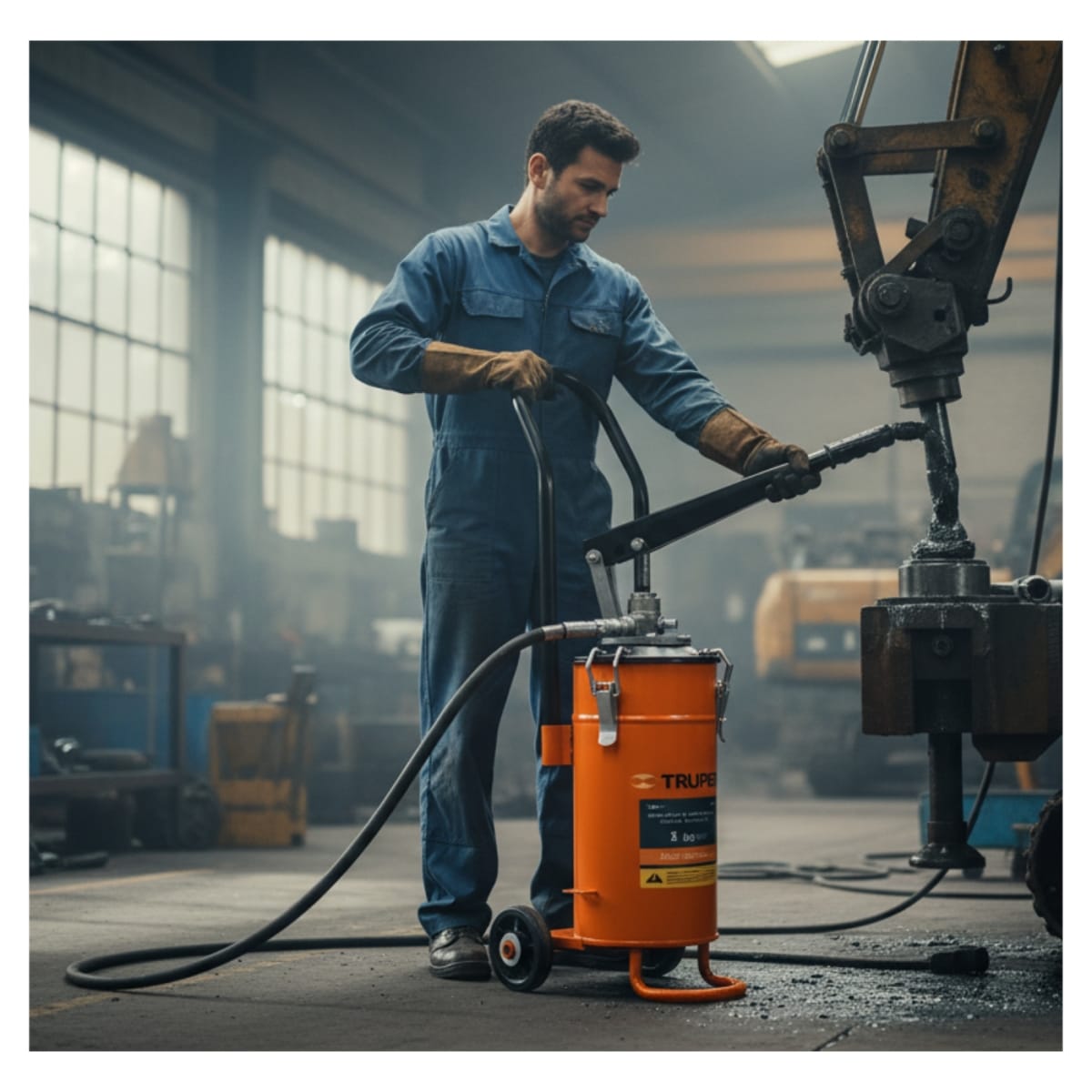 Bomba Inyectora de grasa 5 Kg Truper6