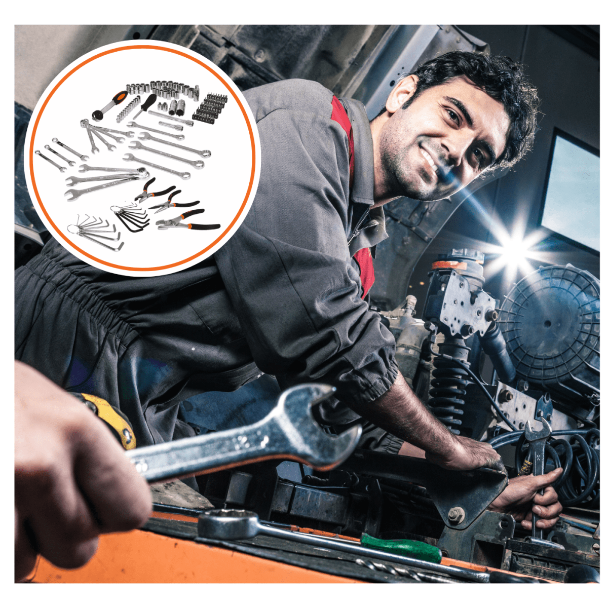 Juego de 119 herramientas mixto Truper5