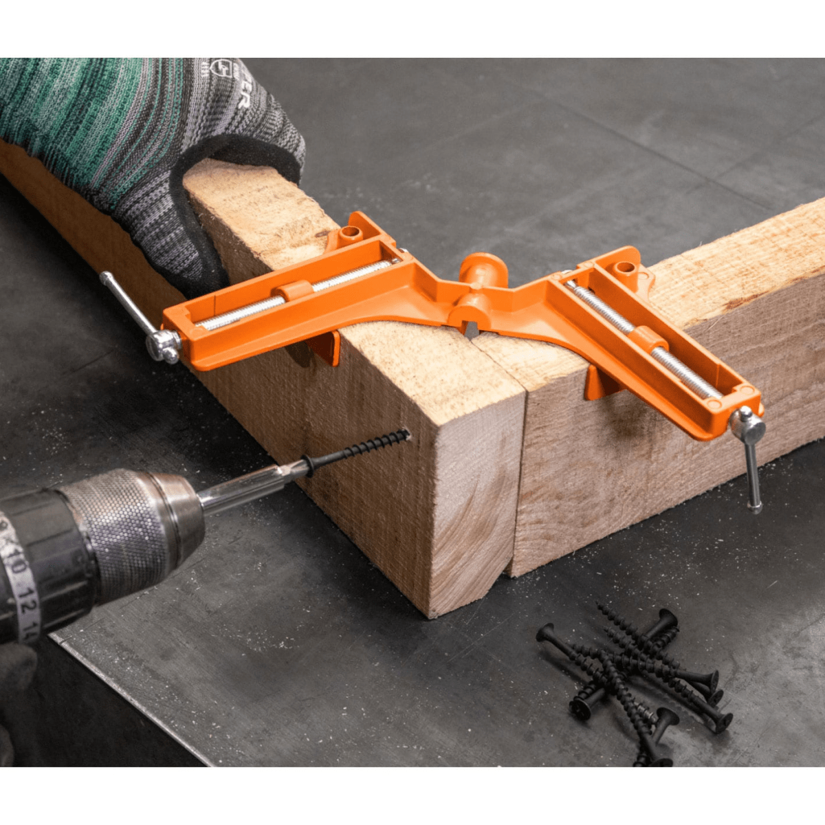 Combo Carpintero Prensa Esquinera + Prensa Resorte Truper3