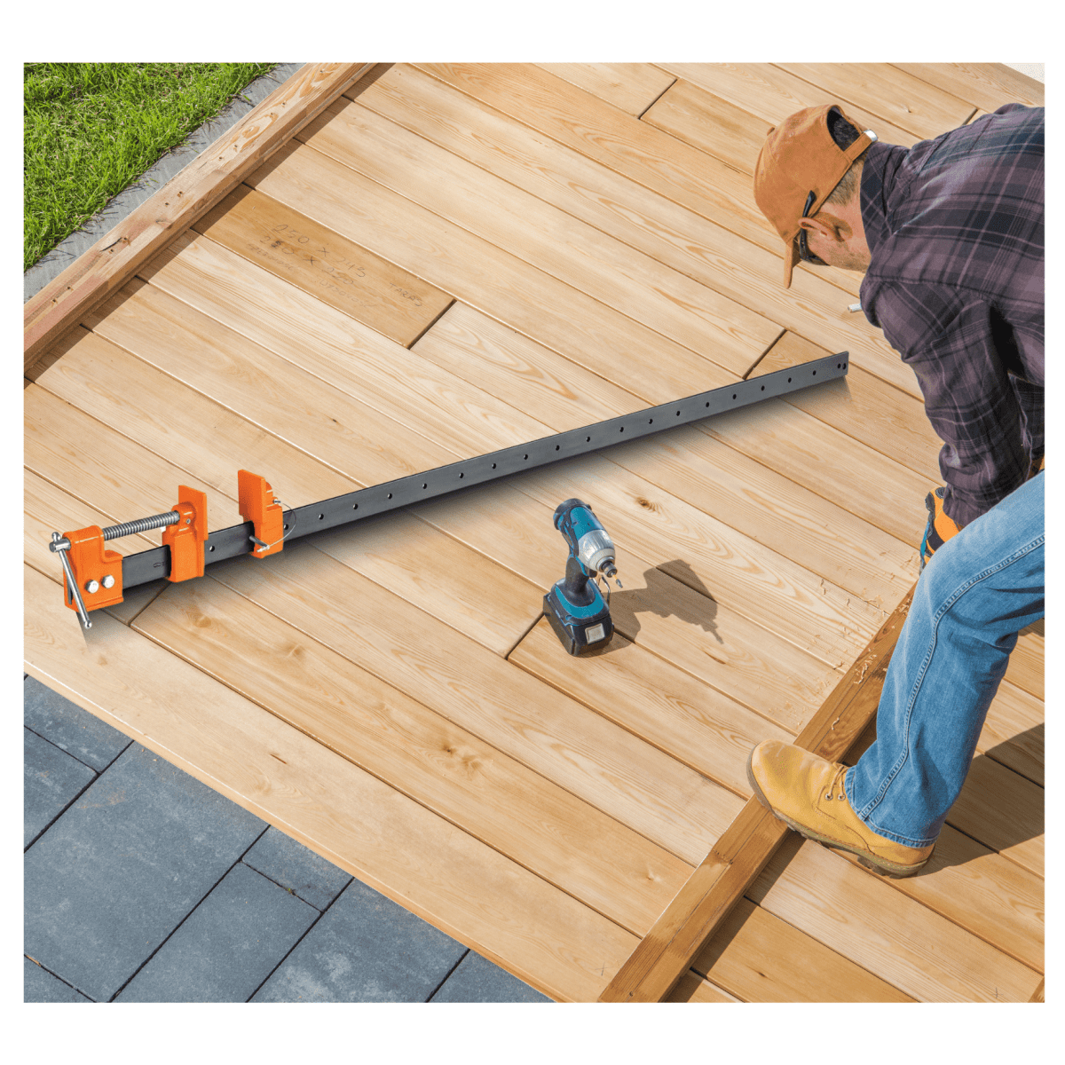 Prensa sargento carpintero 48