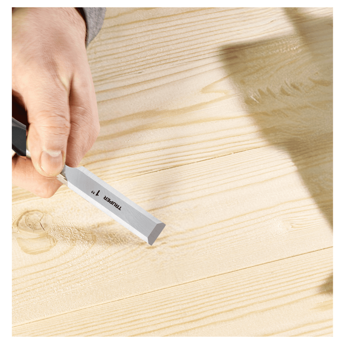 Juego de 3 formones mango comfort grip Truper6