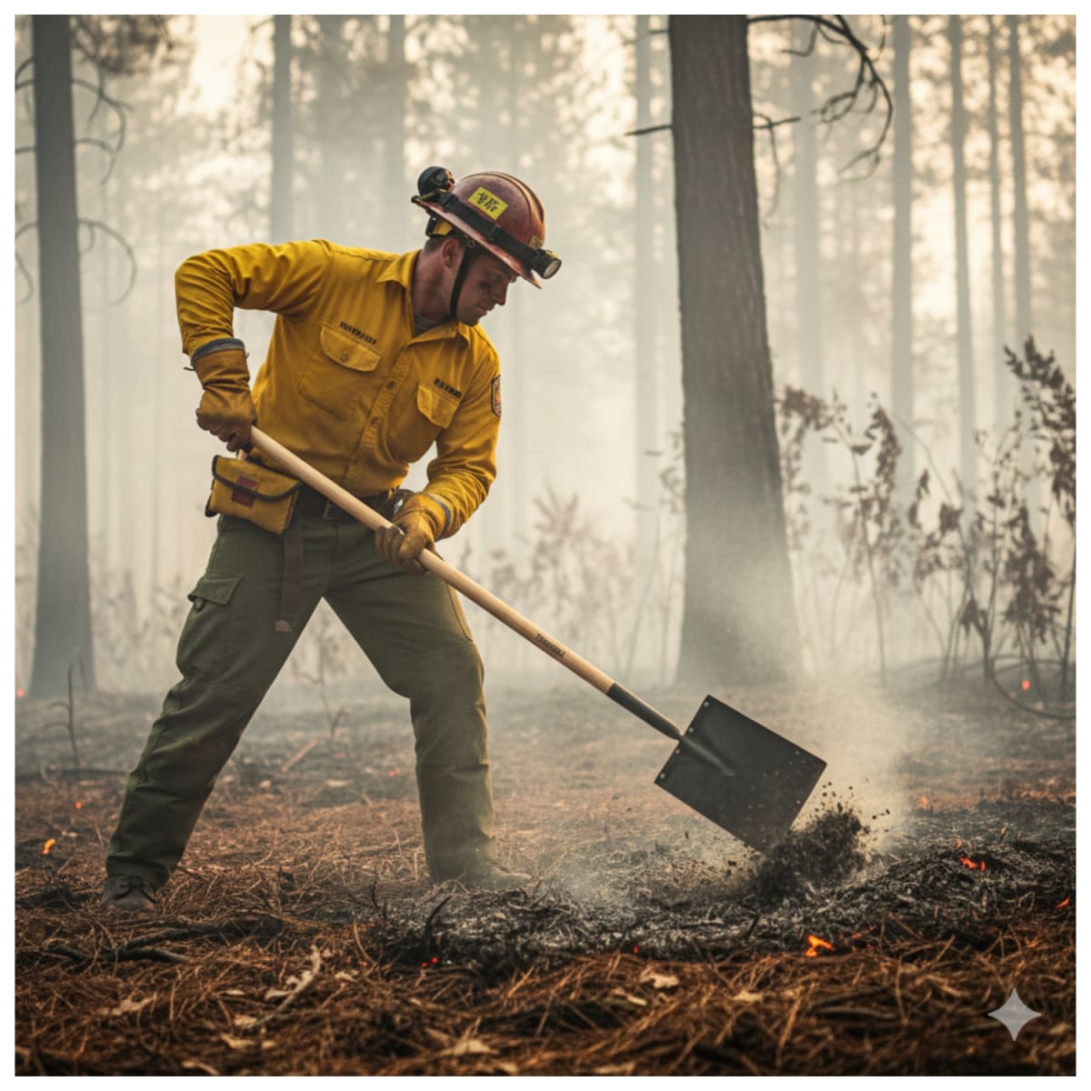 Pala bate fuego con mango de madera de 60´´, Truper6