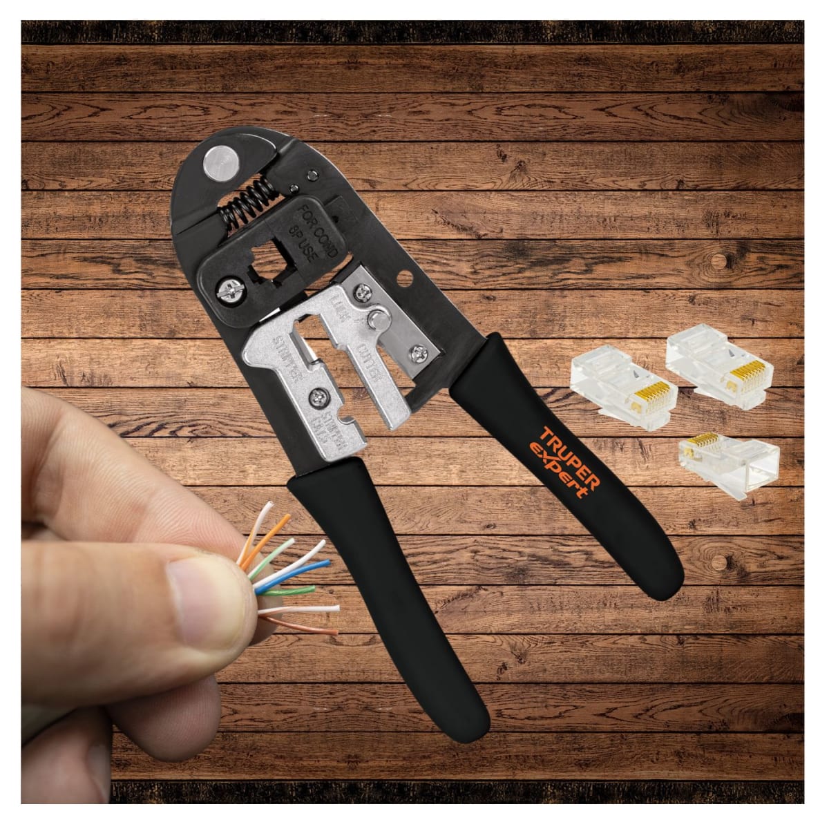 Alicate ponchadora 8