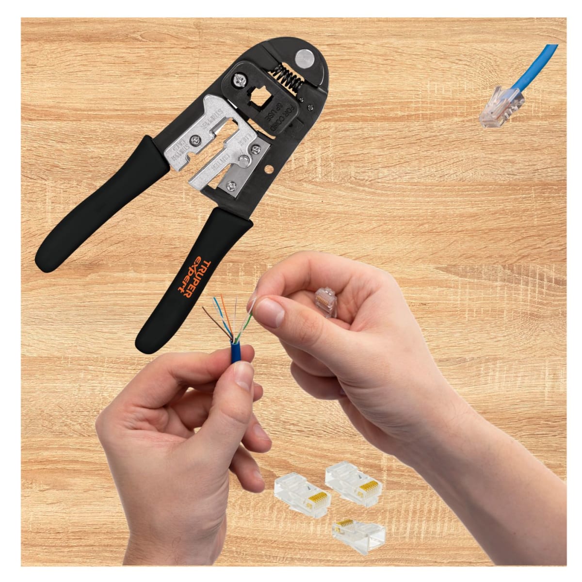 Alicate ponchadora 8