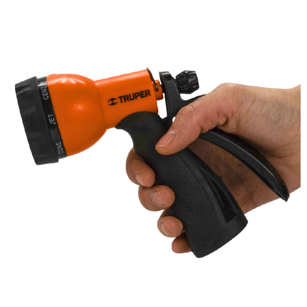 Pistola para riego de 8 funciones plástica Truper 184826