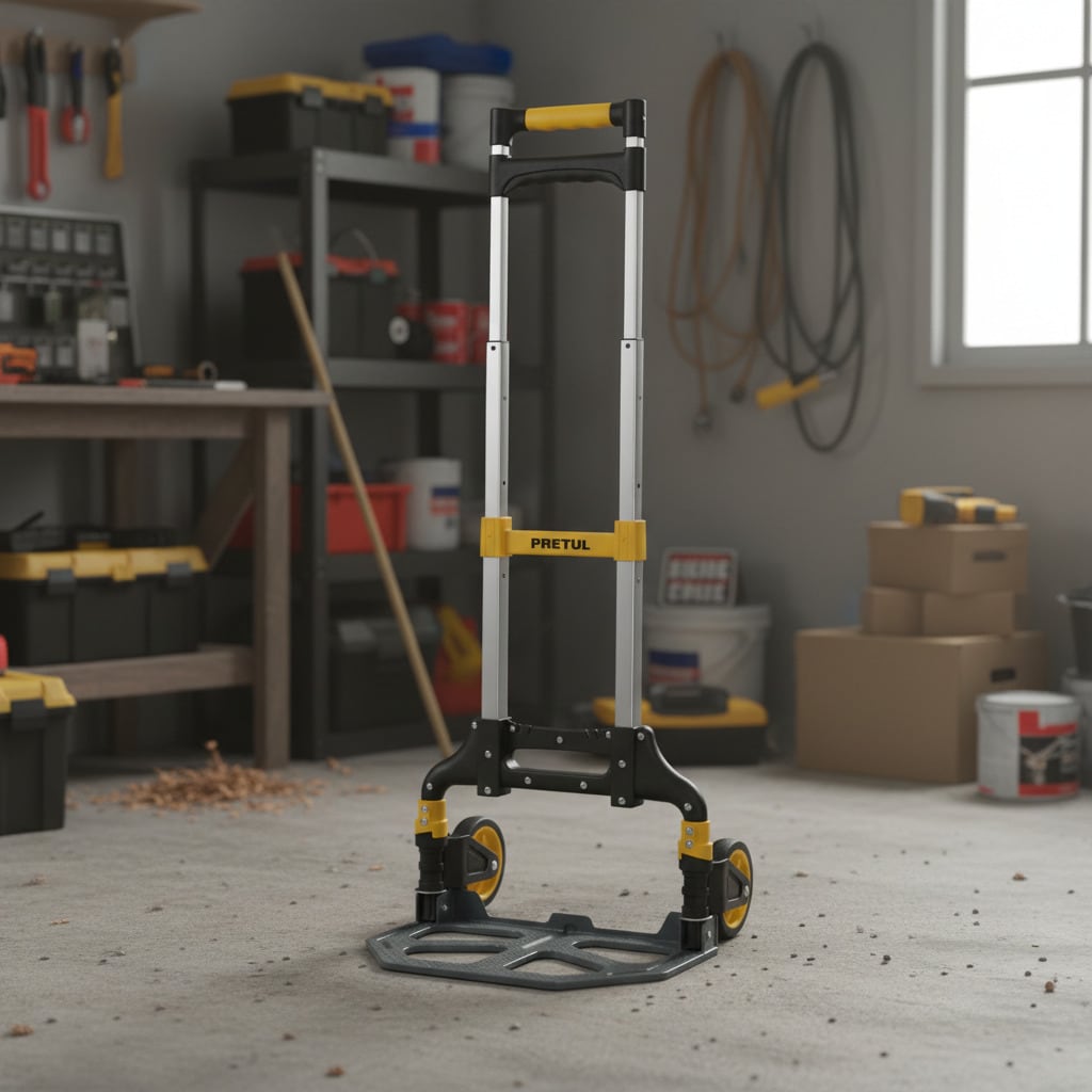 Carreta de Carga Plegable 100 Kg Pretul8