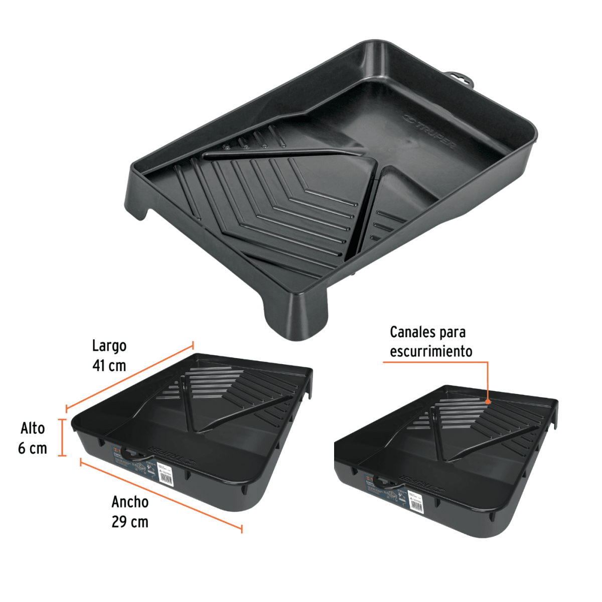 Escalera multiposición 16 peldaños + kit pintor fino Truper13