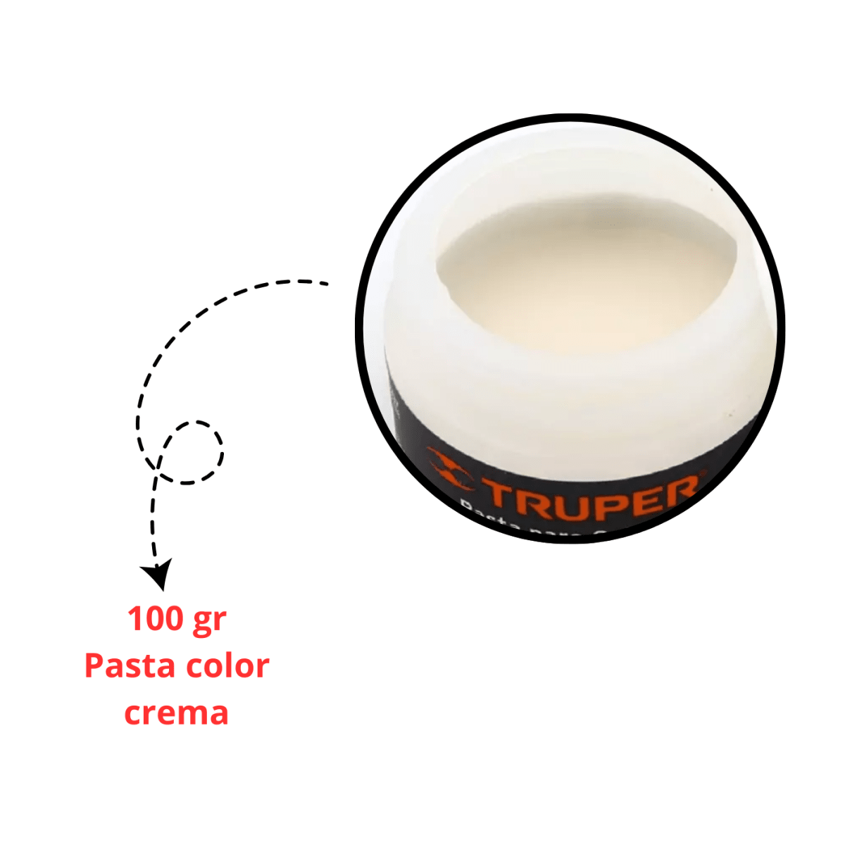 Pasta para soldar, 100 g, Truper3
