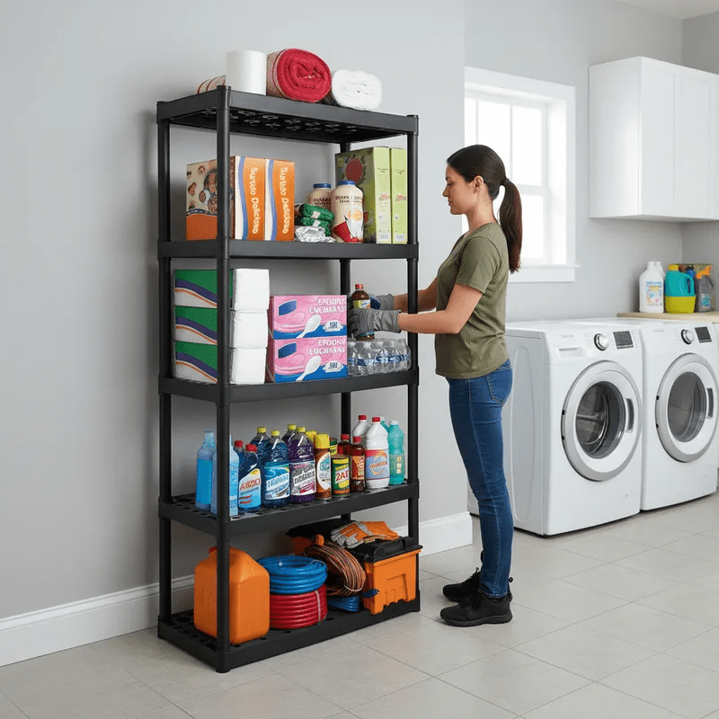 Estante Plastico 5 Repisas Truper3