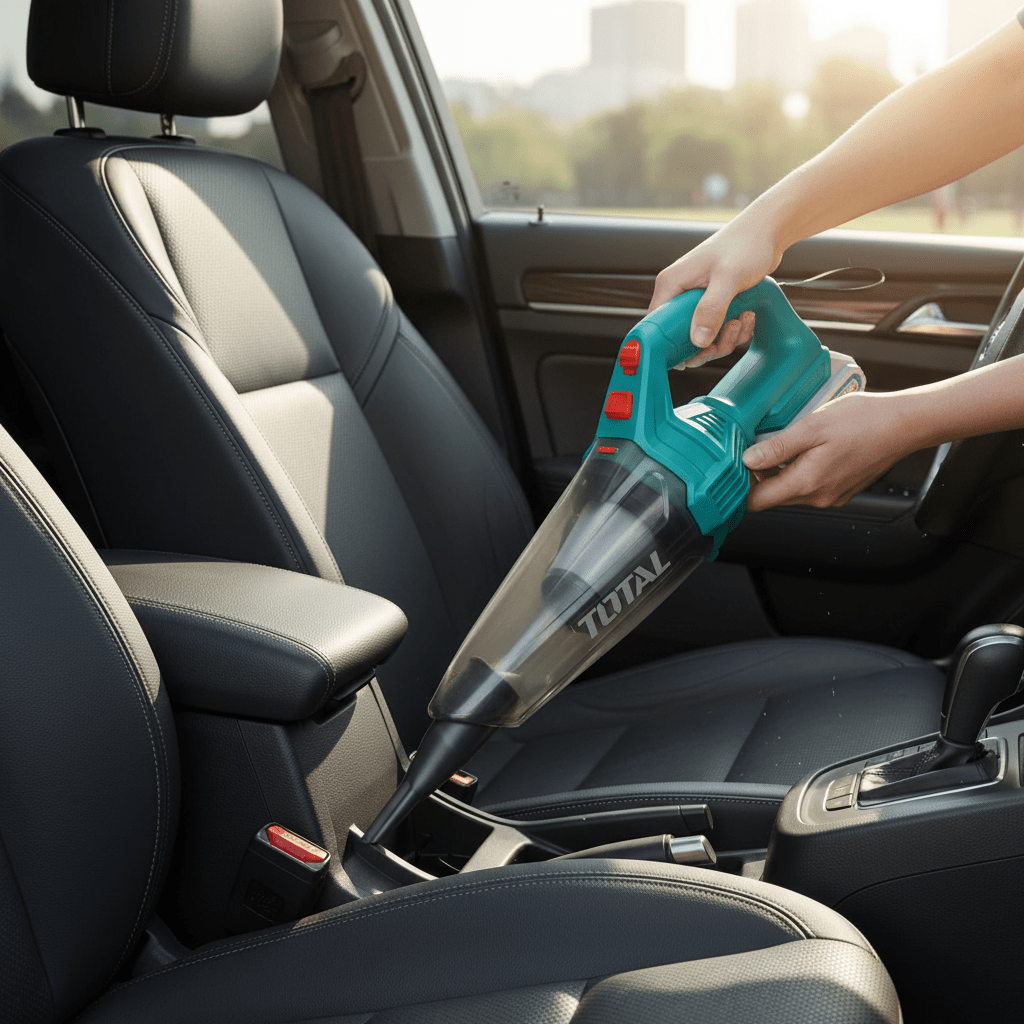 Aspiradora 0.5 litros 20v + 1 bateria 2ah + cargador Total3