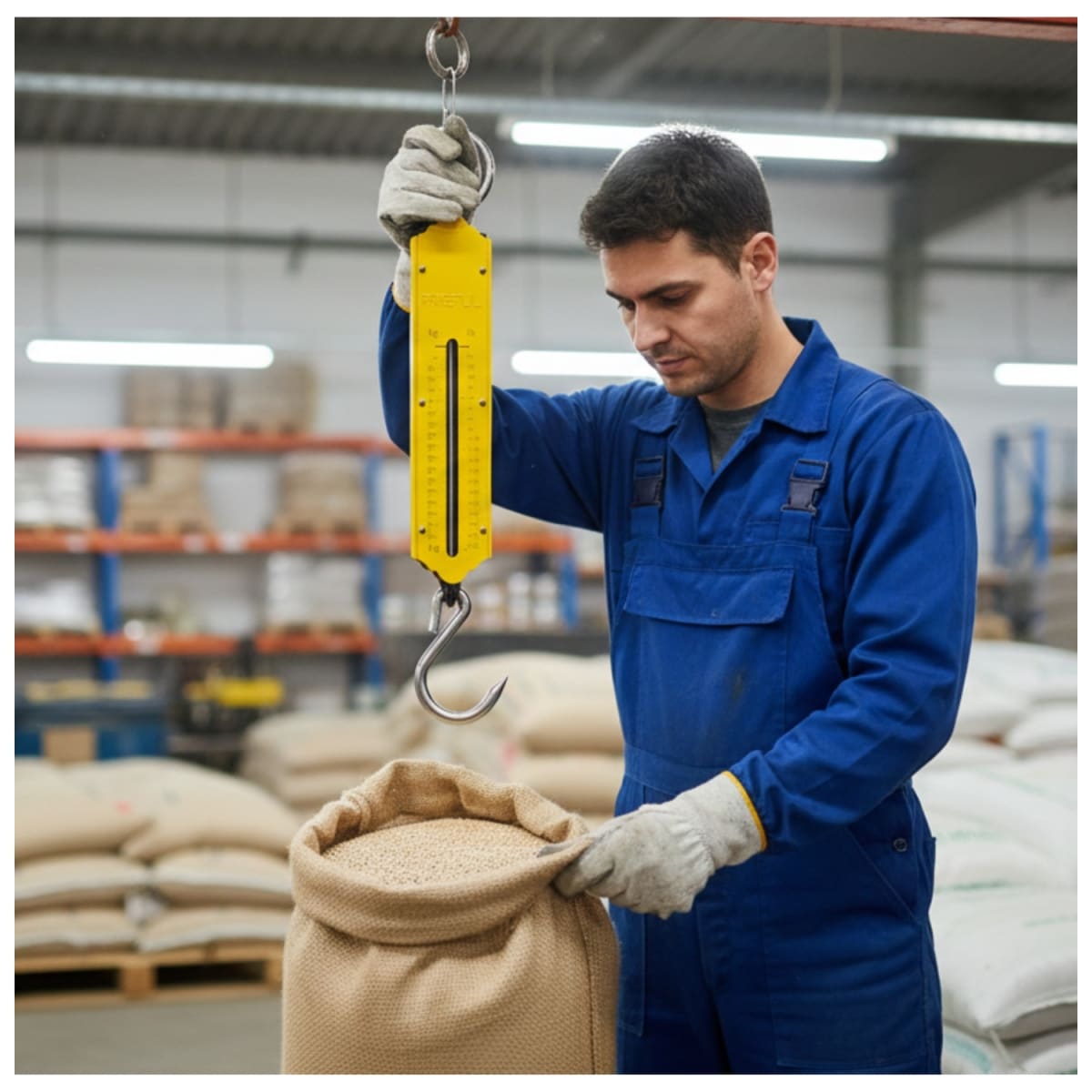 Balanza romana de resorte 100 Kg3