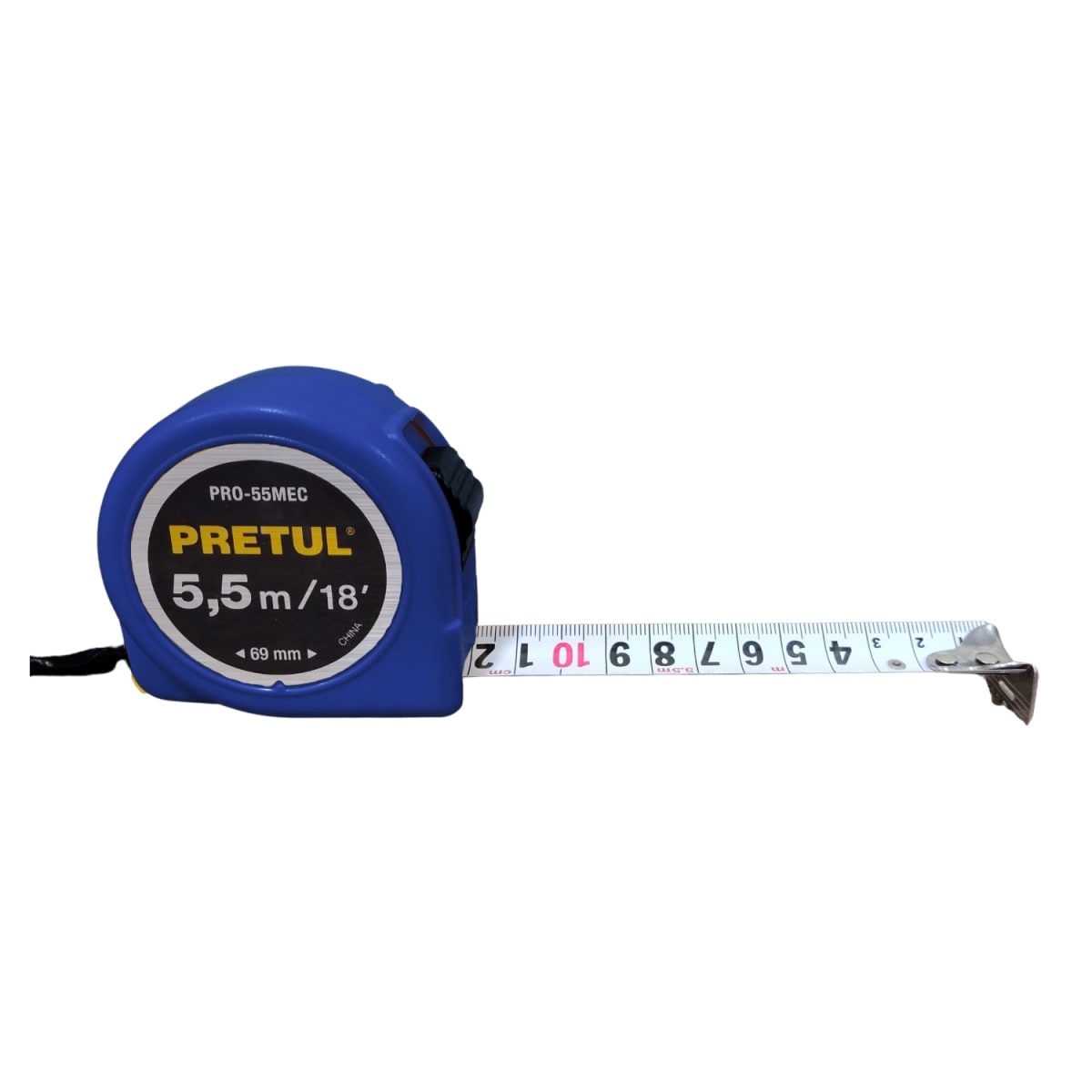 Wincha 5.5 m cinta 25 mm, a granel por unidad, Pretul3