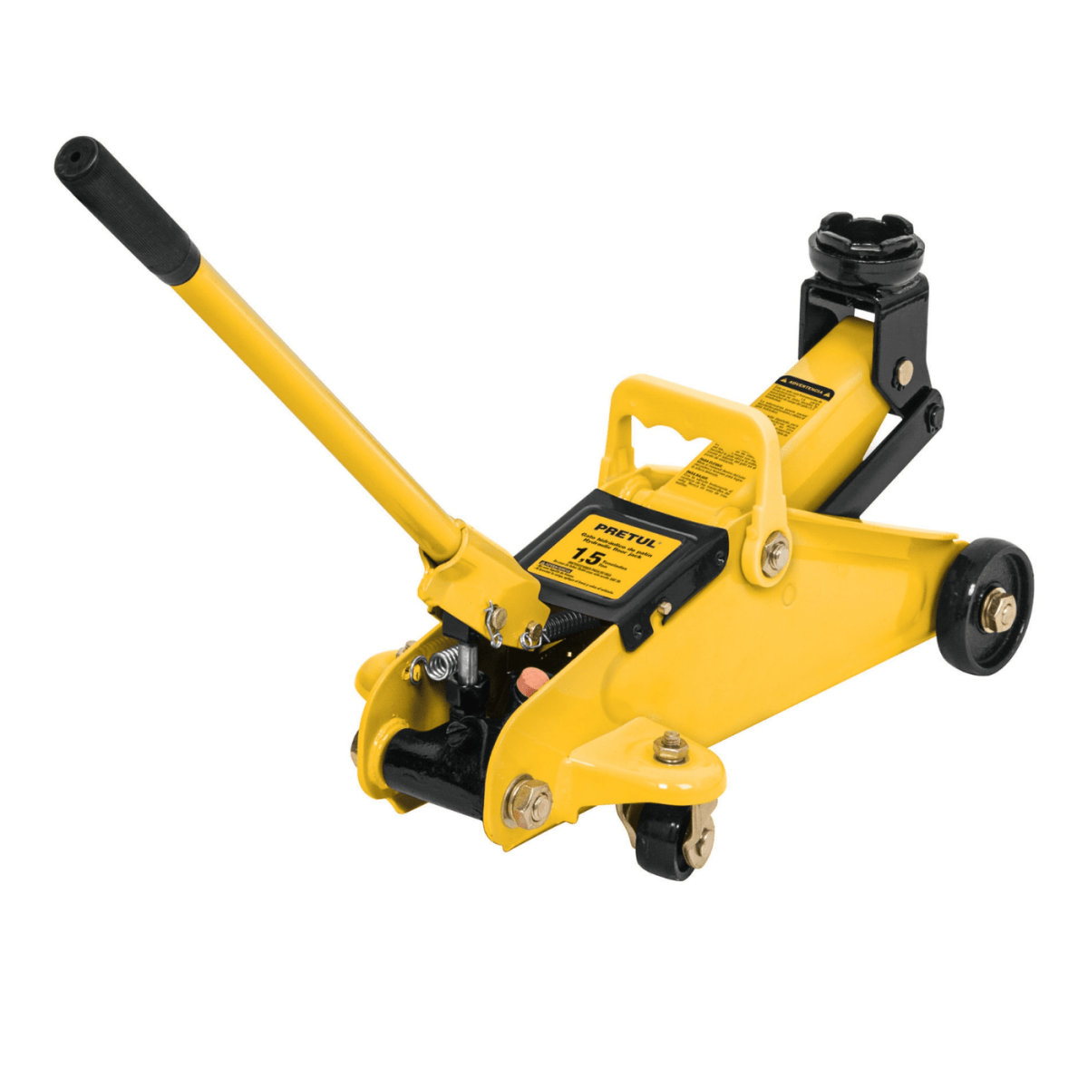 Combo Gata Patín 1.5 Ton. + Aspiradora para Auto 12V Pretul7